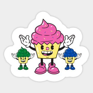 Kids cartoon design Sticker